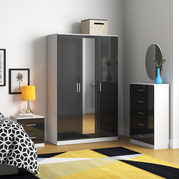 Zipcode Design 3-tlg. Schlafzimmermöbel-Set Eva & Bewertungen | Wayfair.de